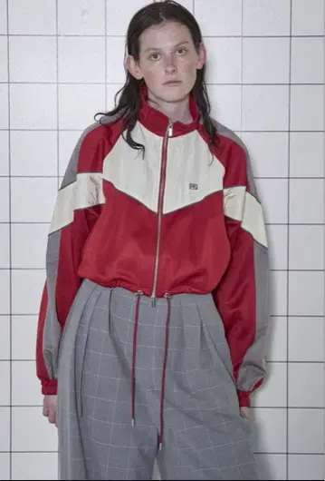 MAISON SPECIAL 트랙 재킷 스커트