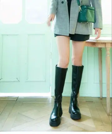 [ R&E ] 트랙 솔 롱 부츠