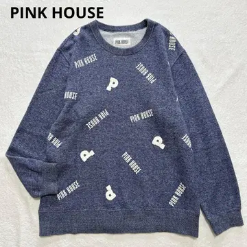 새상품급 PINK HOUSE 핑크하우스 로고 맨투맨 트레이닝복 M