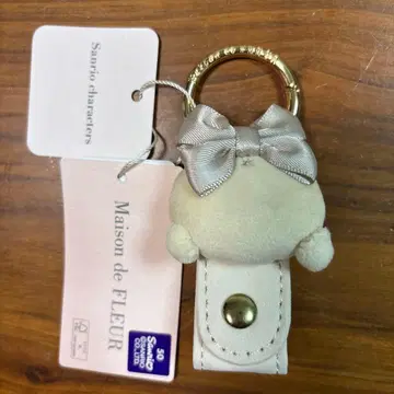 새상품 메종 드 플뢰르 폼폼푸딩 백참 머리띠 홀더