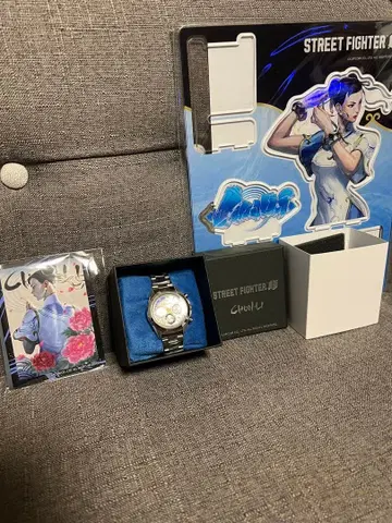 스트리트 파이터 6 x 세이코 콜라보 워치