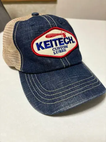 KEITECH 데님 캡 메쉬 백