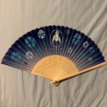 썸머 워즈 진나이 가문의 문양이 들어간 부채