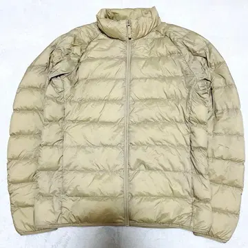 유니클로 UNIQLO 울트라 라이트 다운 자켓 M 라이트 베이지