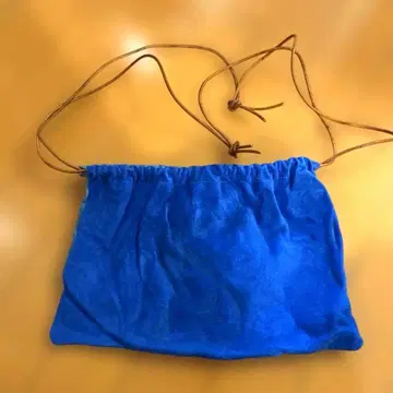 ayakawasaki 블루 숄더백 복조리백