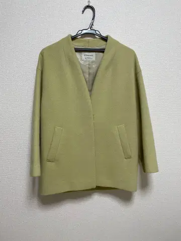 그린 라벨 릴랙싱 빅토리아 울 하프 코트