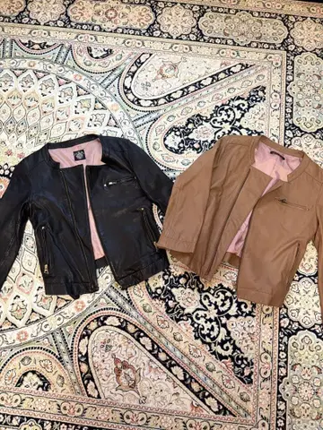 이탈리아 램스킨 라이더 자켓 2종 세트