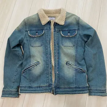 데님 보아 자켓