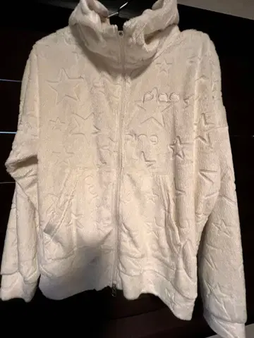 PING 골프 지퍼 후드티 화이트 L 사이즈