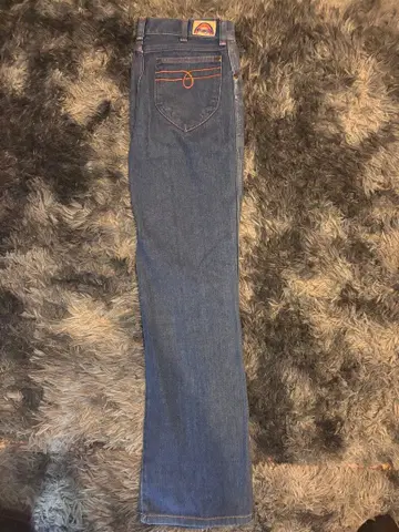 Wrangler 다크 블루 부츠컷 청바지