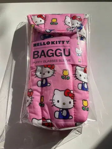 새상품/미사용 BAGGU 안경 케이스 헬로키티 해외 구매품 BAGGU