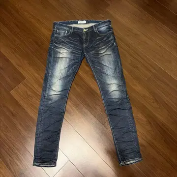 VANQUISH 스키니 데님 다크 블루