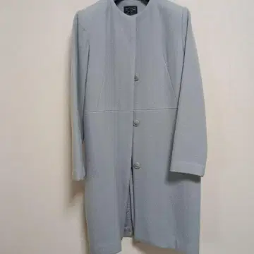 N.내추럴 뷰티 베이직 스카이블루 코트