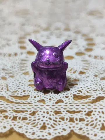 포켓몬 메탈 컬렉션 보라색 피카츄 피규어