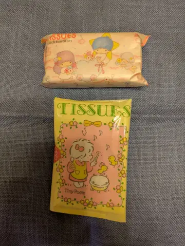 산리오 리틀트윈스타 & 타이니포엠 포켓 티슈 2개 세트
