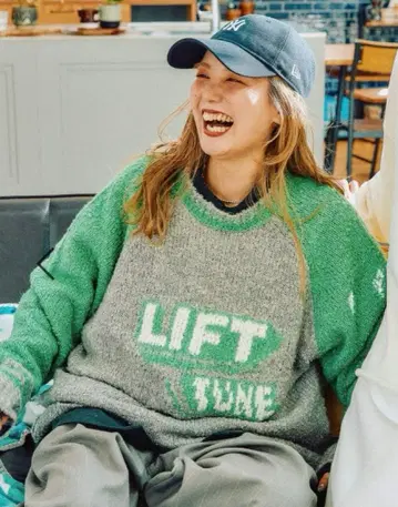 니코앤드 [Make stuff '25] 티라 래글런 니트 풀오버