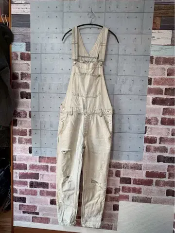 Bershka 데미지 가공 오버롤 MEX36