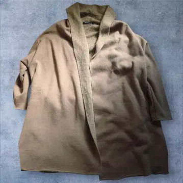 미즈이로 인드 드레이프 롱 가디건