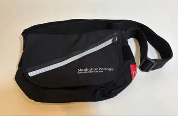 맨하탄 포티지 숄더백 블랙 중형