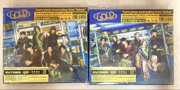 SixTONES GOLD CD 2장 세트