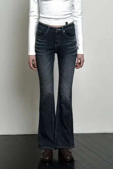 SYNERJYN SAND CAT WASHING DENIM PANTS