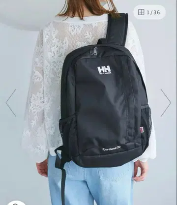 헬리한센 Freeride 20 피오르드랜드 블랙 백팩