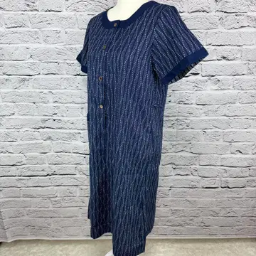 Belle Moi 반팔 원피스 네이비 000442