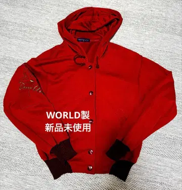 DONNA UNO 플라워 자수 후드 부착 점퍼