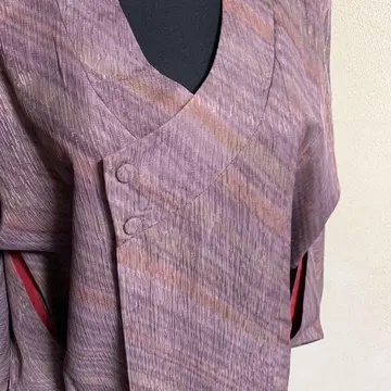 세탁 가능한 도효 코트 치요다 카라