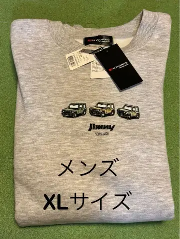 짐니 트레이닝복 스즈키 Jimny 남성용 XL 성인용 맨투맨 속기모