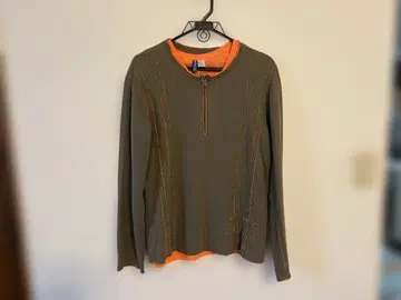 덤 포함 Armani Exchange AIX 자수 긴팔 T셔츠 M