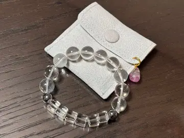 수정 팔찌 케이스 포함