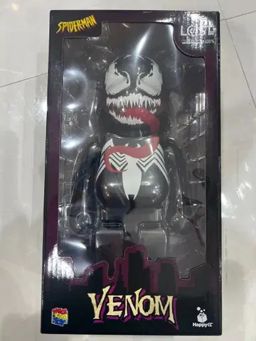 BE@RBRICK 400% VENOM 스파이더맨 라스트 원상