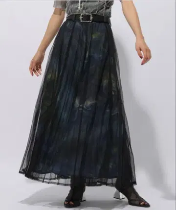 [택 포함 새상품] 주피터 시어 플리츠 스커트 HARE 하레