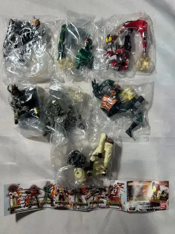 HG 가면라이더 555 파이널 에볼루션 편 전 7종 컴플리트