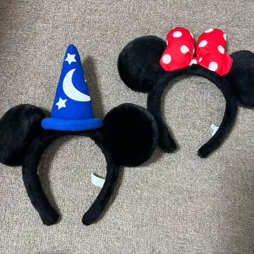 미키 미니 머리띠 세트