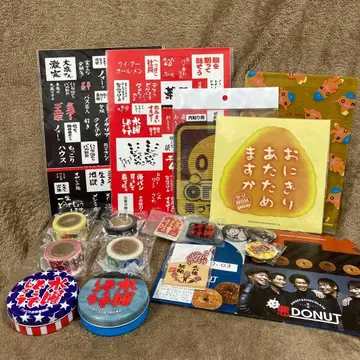 수요일 어떻게 될까요 오이즈미 요 스티커 마스킹 테이프 캔뱃지 메모장