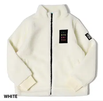 Cuarto United 플리스 자켓 화이트