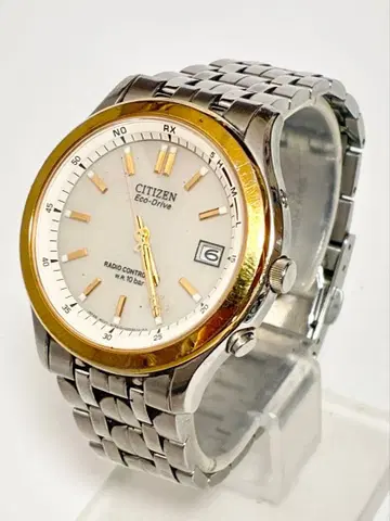 CITIZEN Eco-Drive 시티즌 손목시계 전파 솔라 남성용 작동