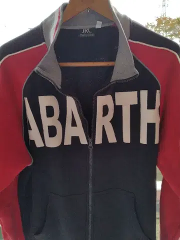 ABARTH 집업 트레이닝복 네이비/레드