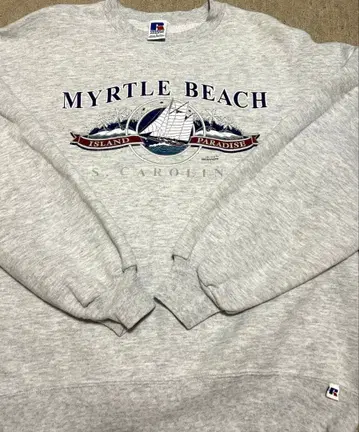 RUSSELL ATHLETIC USA제 L 사이즈 그레이 맨투맨