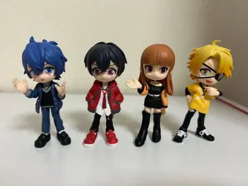 컬러풀 피치 피규어 4체 세트 나오키리 유안 에토 탓츤