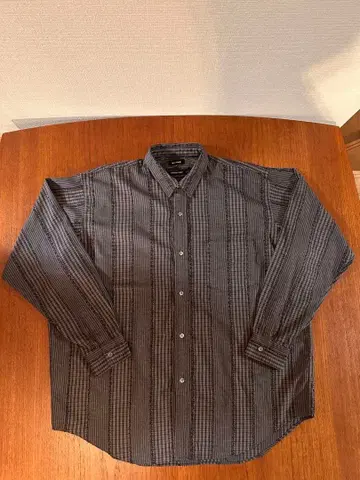 BEAMS 빔즈 체크 스트라이프 셔츠 새상품급