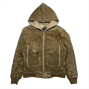 오이 보아 안감 스웨이드 후드티 액티브 자켓 구제 의류 남성용 F