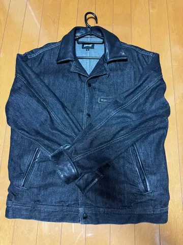 Schott NEP BLACK DENIM WORK JACKET