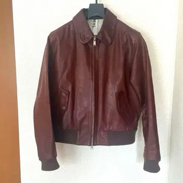 MHL. 마가렛호웰 천연 가죽 블루종