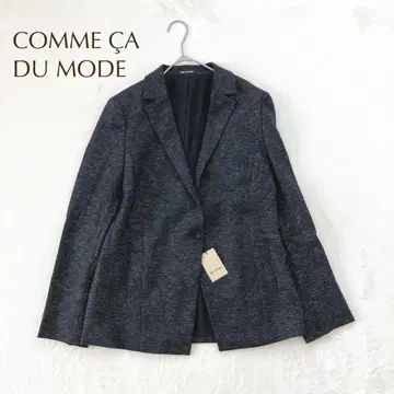 꼼사데모드 테일러드 자켓 울 혼방 원버튼 일본제 ( M )