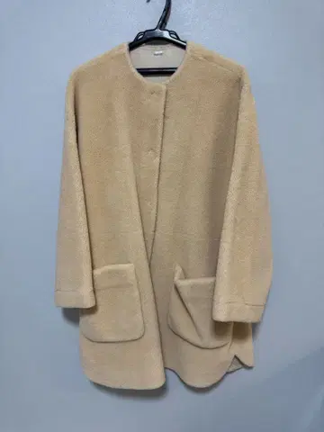 Mila Owen 베이지 롱 코트 원사이즈