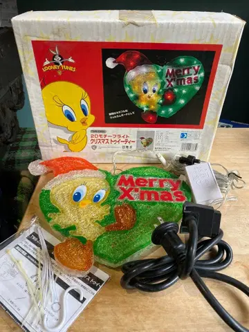 Looney Tunes 투이티 2D 모티프 플라이트 크리스마스 데코