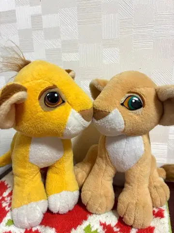 라이온킹 봉제 인형 레어